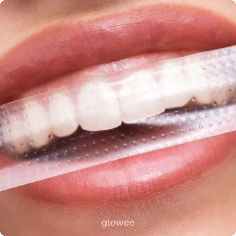 Glowee výhodný set zubnej pasty a PAP+ bieliacich pásikov – 6