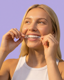 Glowee výhodný set zubní pasty a PAP+ bělicích pásků – 4